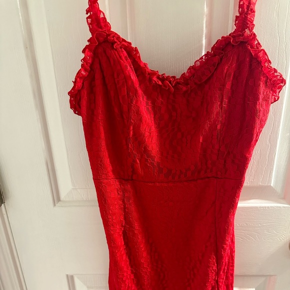 Heartbreaker red lace dress NWT - Picture 6 of 7